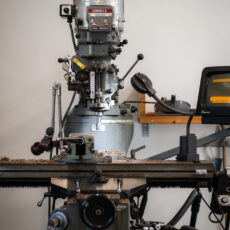 Maschine in der Werkstatt Pickert