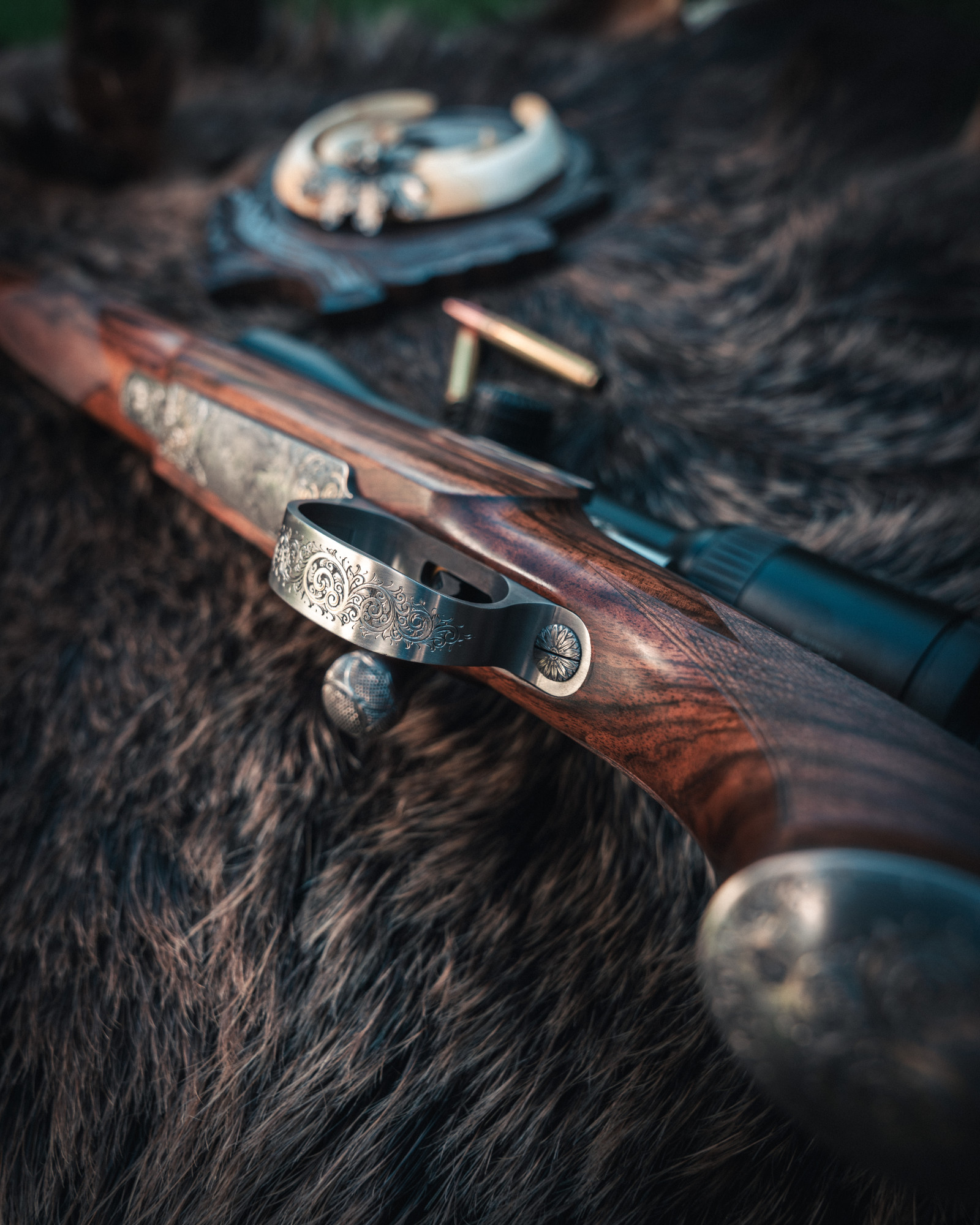 Nahaufnahme Waffe Werkstatt Pickert