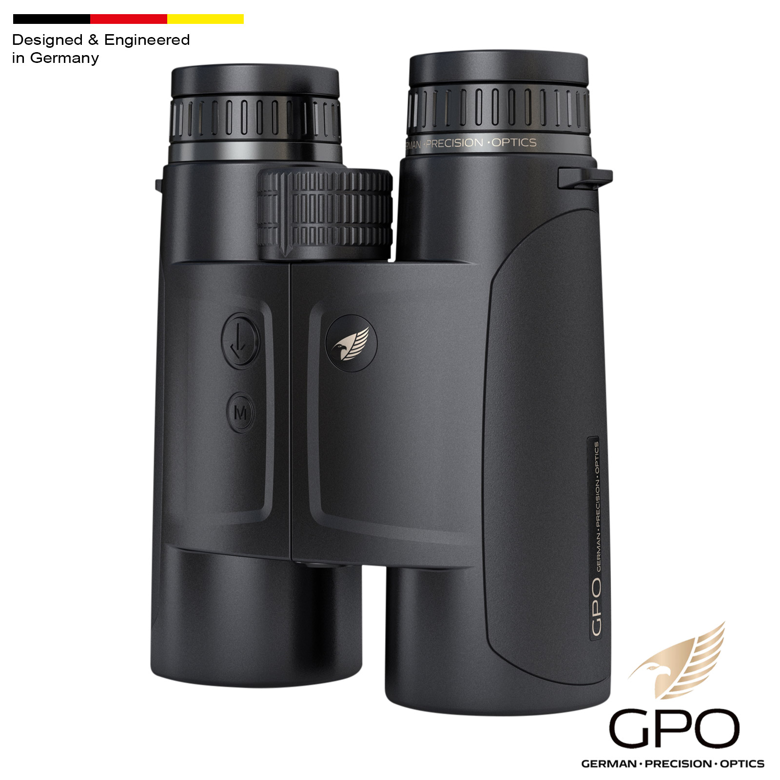 GPO Rangeguide™ 2800 8x50 Fernglas mit Entfernungsmesser
