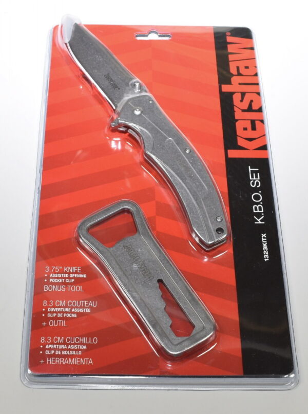 Kershaw Taschenmesser mit Flaschenöffner